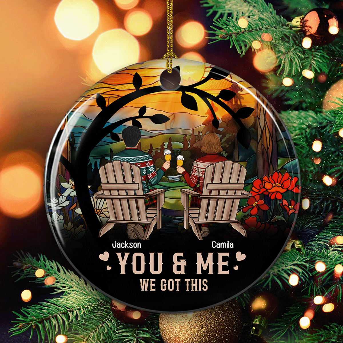 We Got This - Personalized Custom Ceramic Ornament