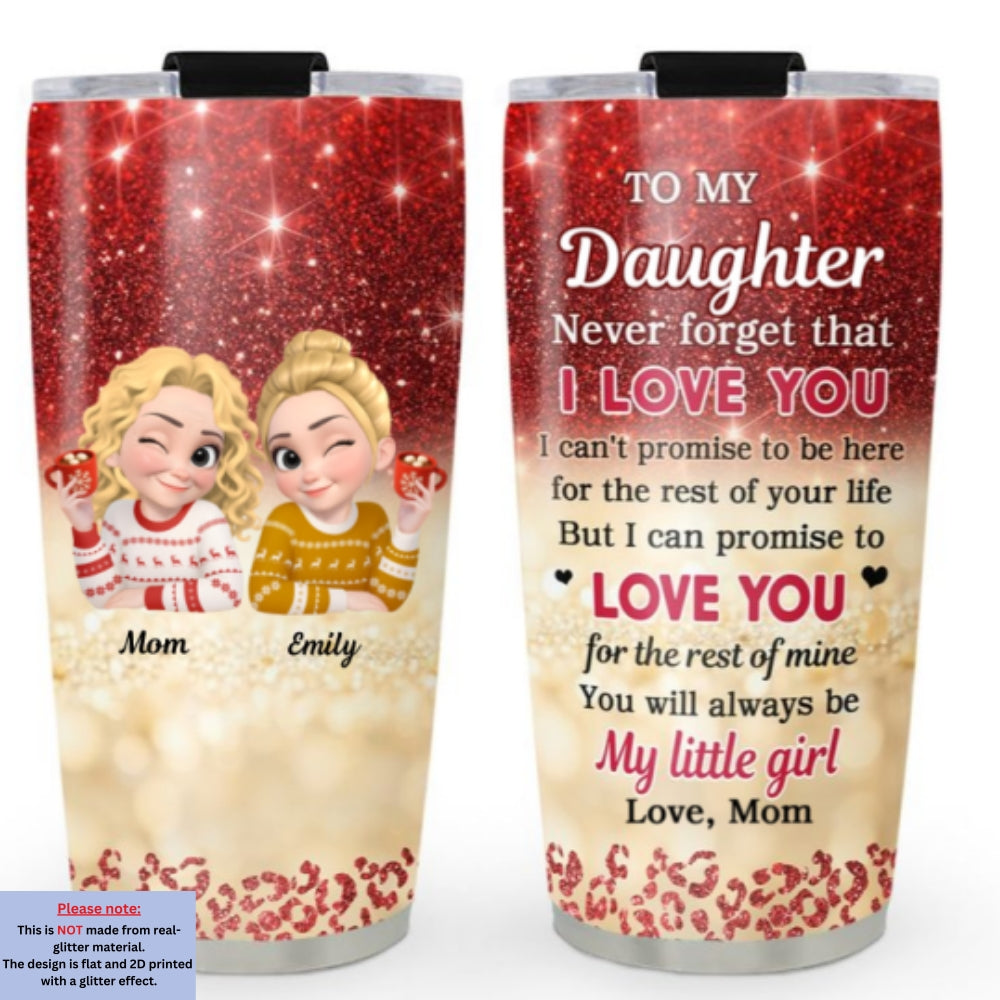 To My Warrior Daughter - Personalized Custom Tumbler