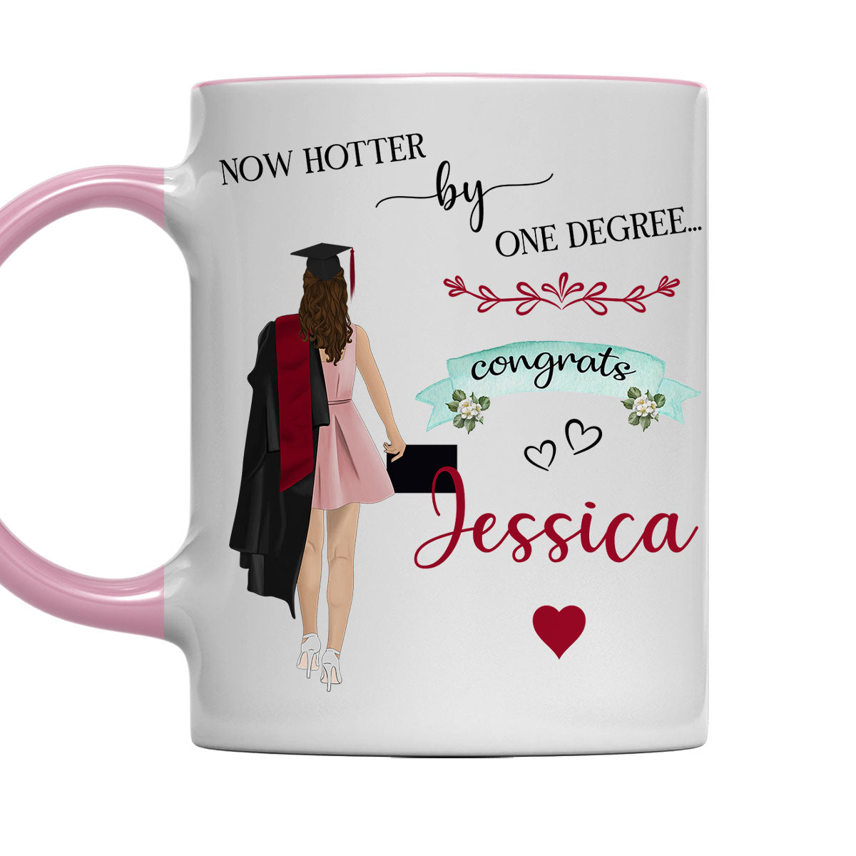 Confidence Makes Dreams Come True - Personalized Custom Accent Mug