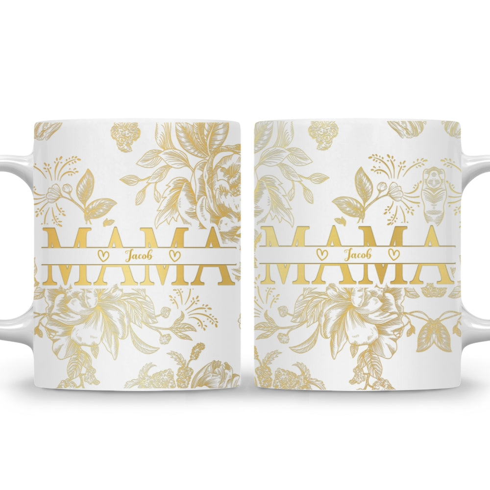A Reminder Of Mom Love - Personalized Custom Coffee Mug