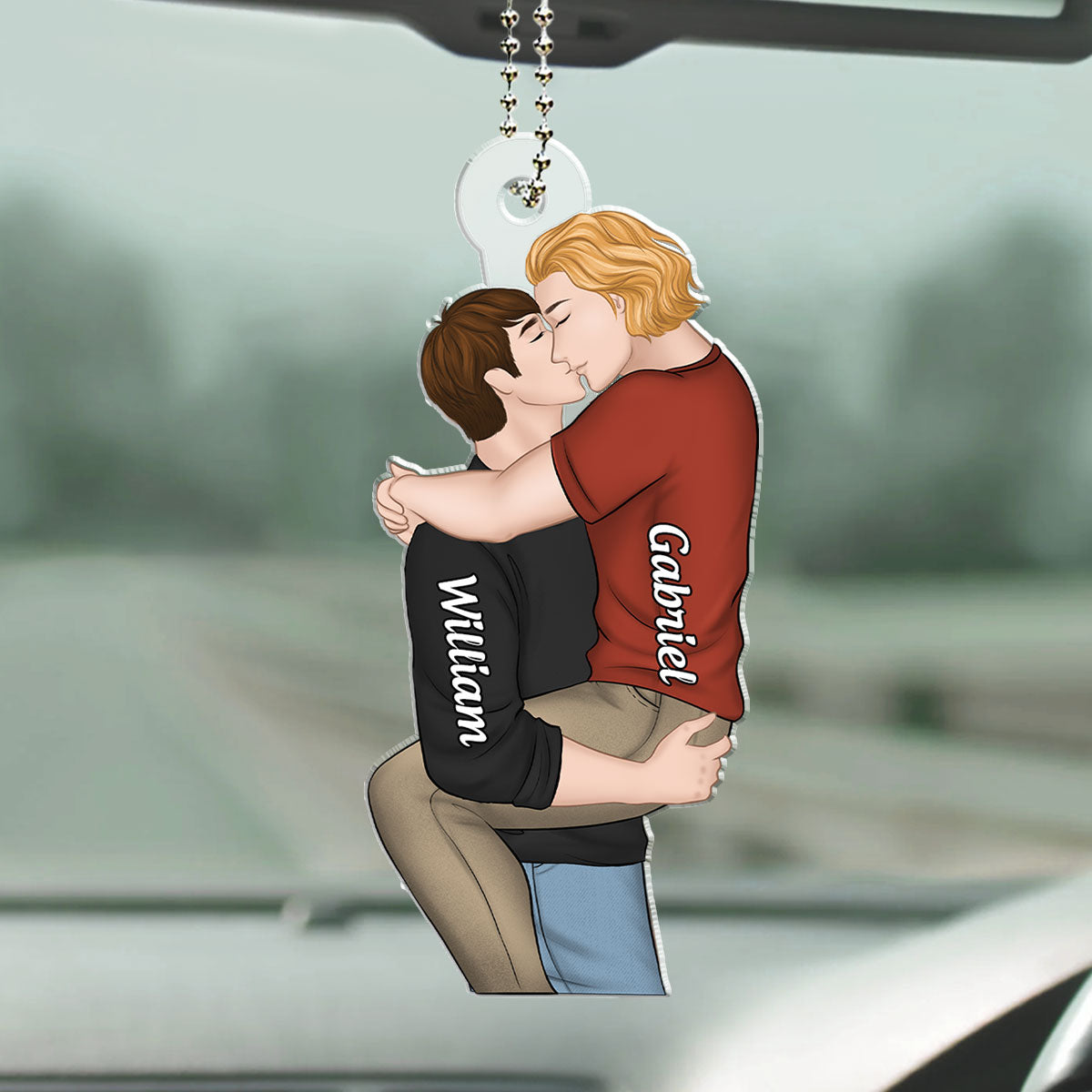 You Are My Love -  Personalized Custom Car Ornament