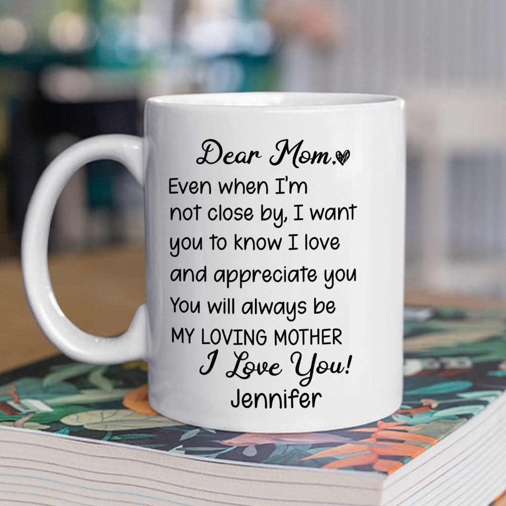My Loving Mom - Personalized Custom Coffee Mug