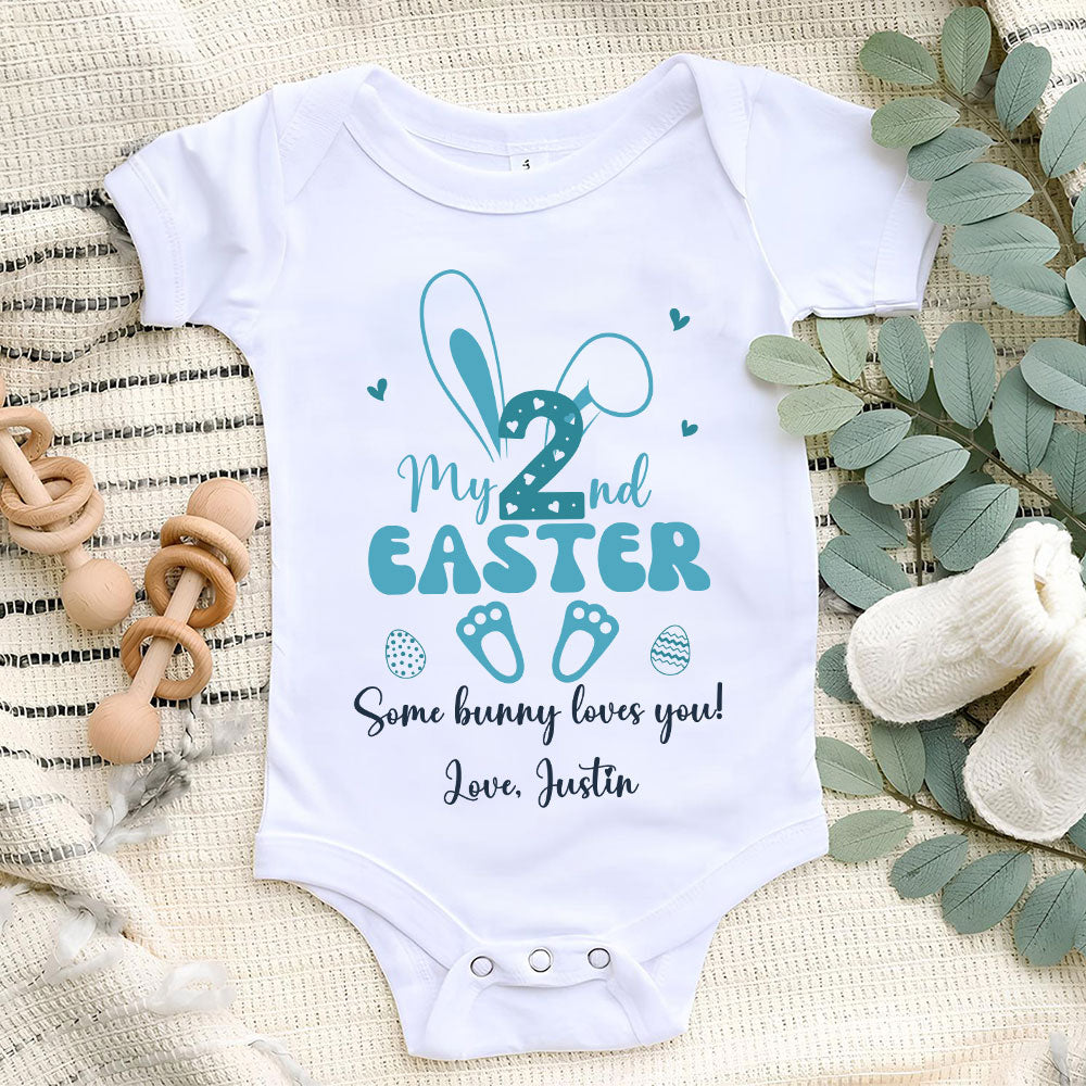 Bunny Wonderland - Personalized Custom Baby Onesie