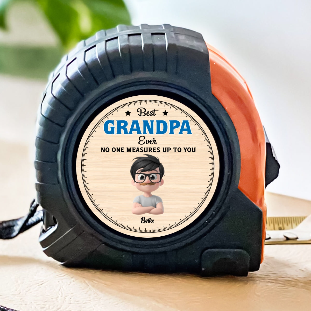 No One Measures Up To You - Personalized Custom Tape Measure