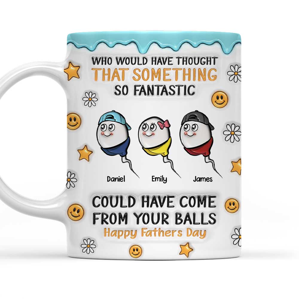 We All Came From There - Personalized Custom 3D Inflated Effect Mug