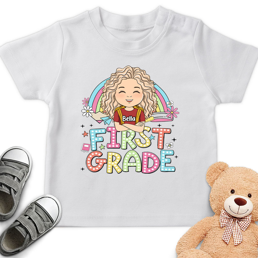 School Level Unlocked - Personalized Custom Youth T-shirt