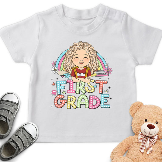 School Level Unlocked - Personalized Custom Youth T-shirt