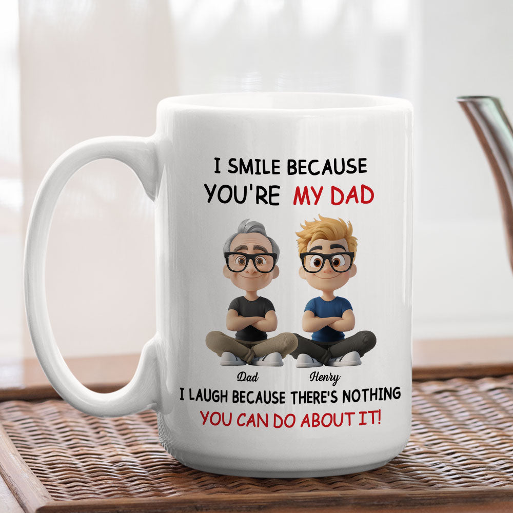 For Daddy - Personalized Custom Coffee Mug