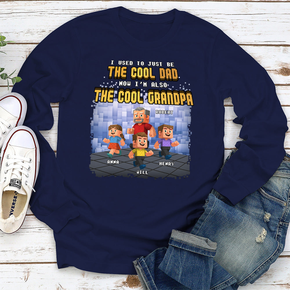 From Dad To Cool Grandpa - Personalized Custom Shirt