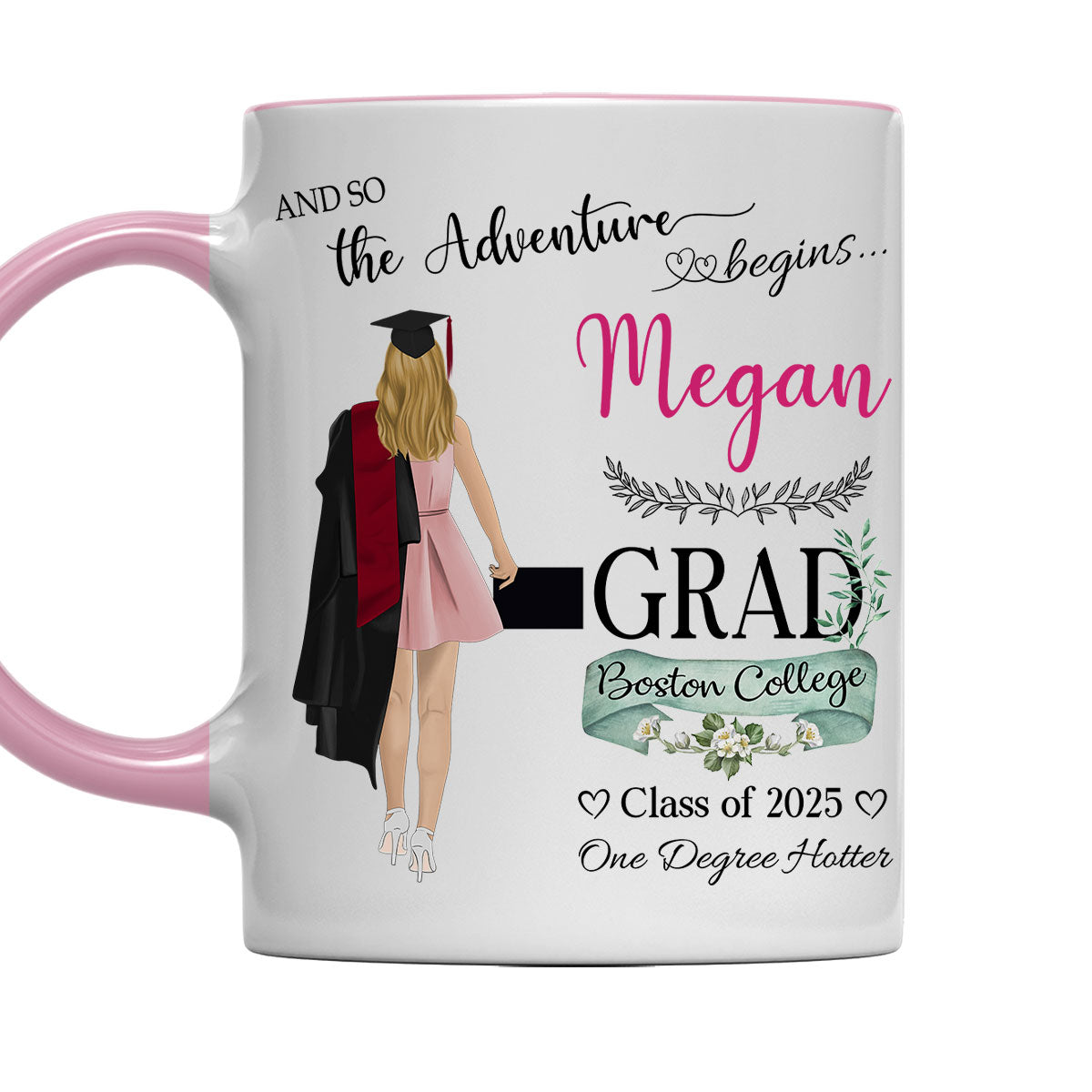 One Degree Hotter - Personalized Custom Accent Mug