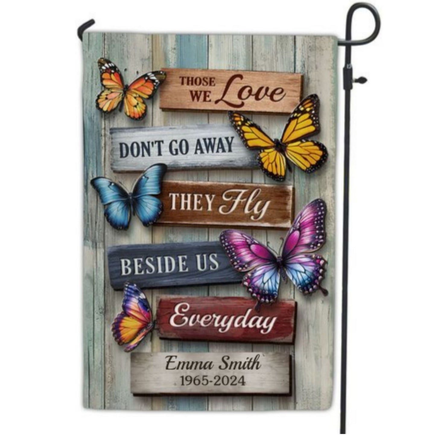 Your Love Will Always Be Our Guide - Personalized Custom Flag
