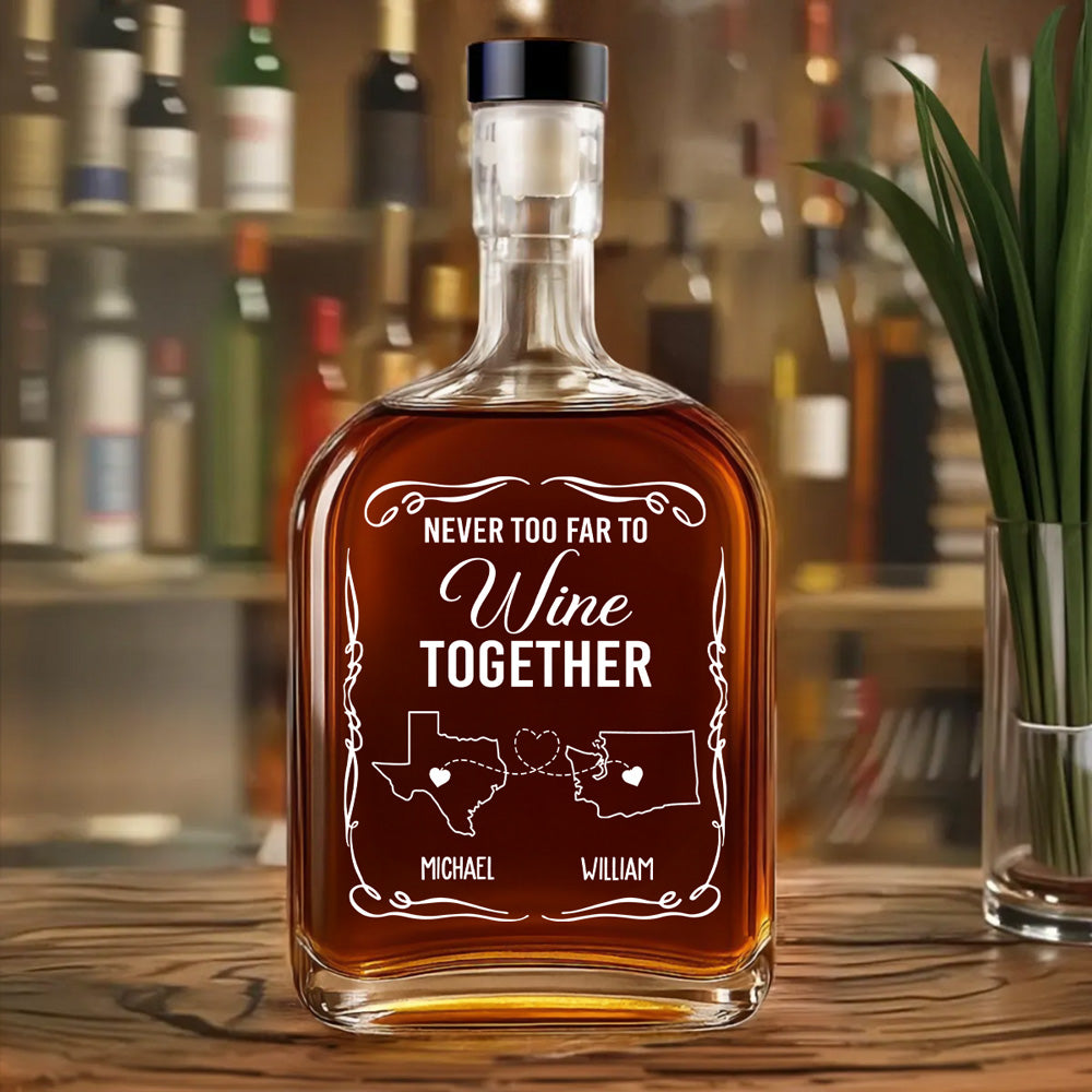 Wine Together - Personalized Custom Spirits Decanter