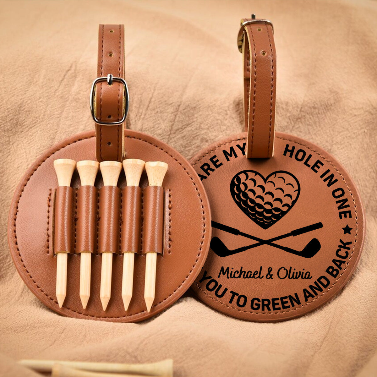 You Are My Hole In One - Personalized Custom Golf Tee Bag