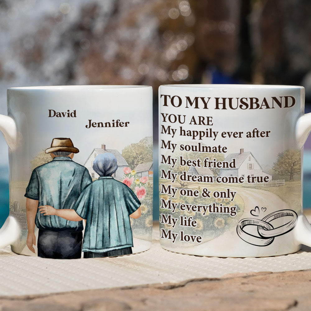 My Life And My Love - Personalized Custom Coffee Mug