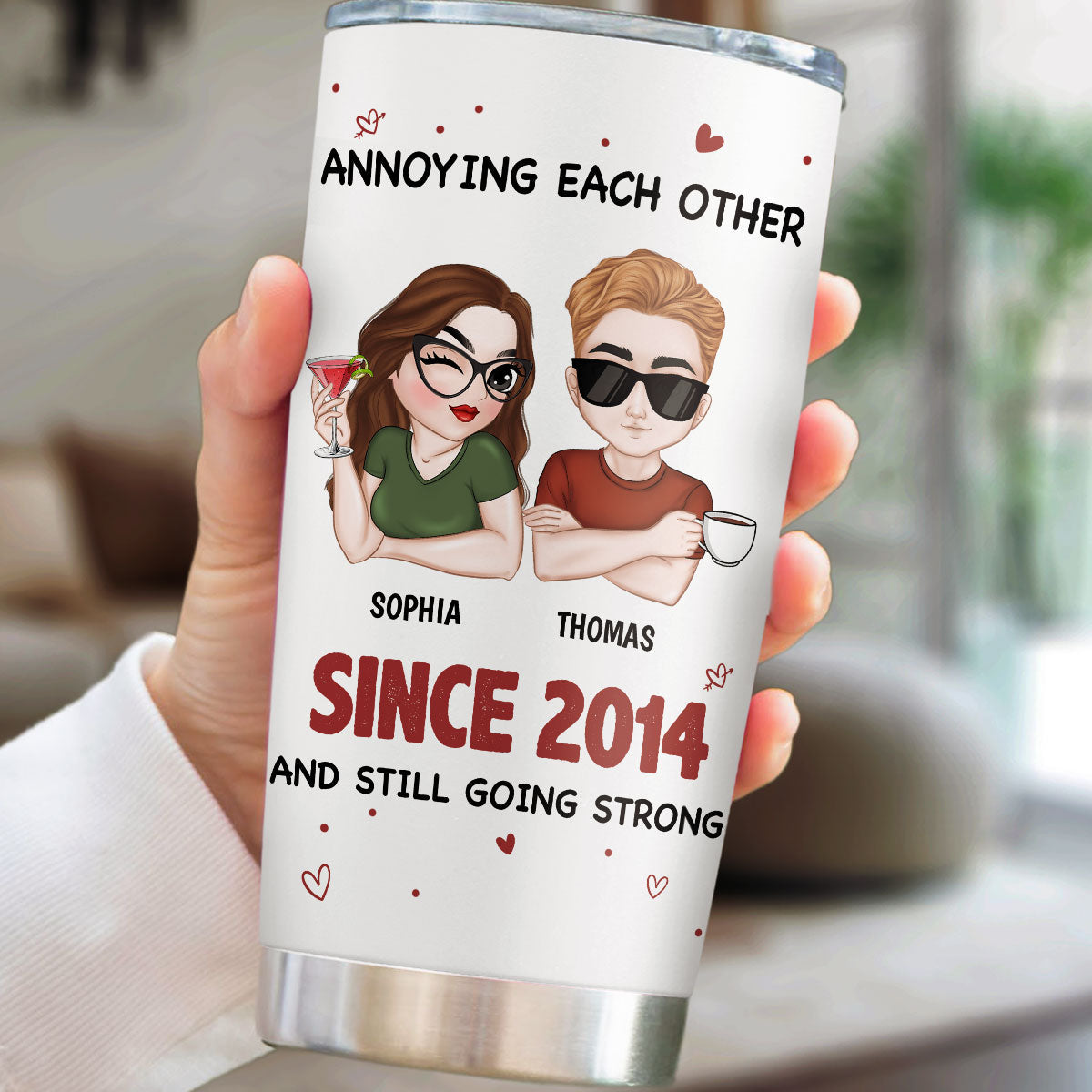 Life Gave You To Me - Personalized Custom Tumbler