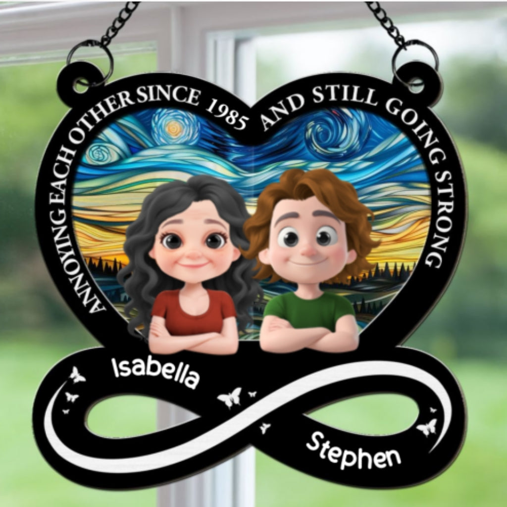 My Love For You - Personalized Custom Suncatcher