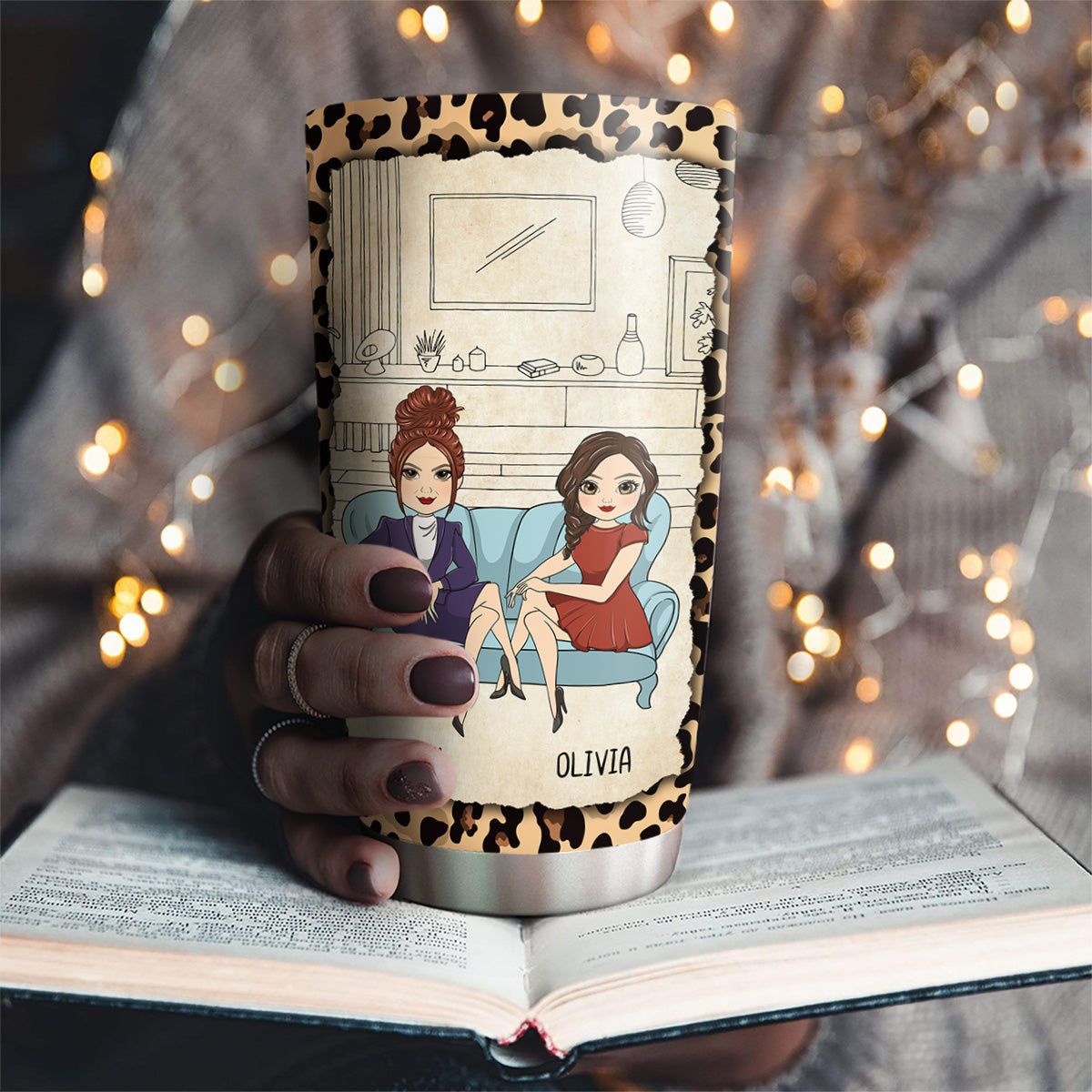 Oh Crap Like Mother Like Daughter - Personalized Custom Tumbler