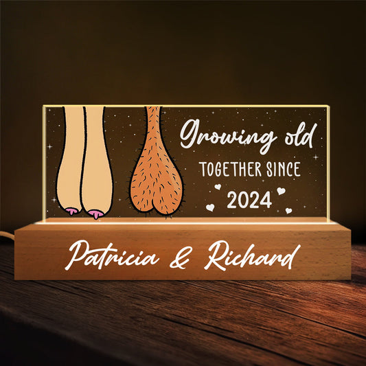 Together Since - Personalized Custom Acrylic 3D LED Night Light