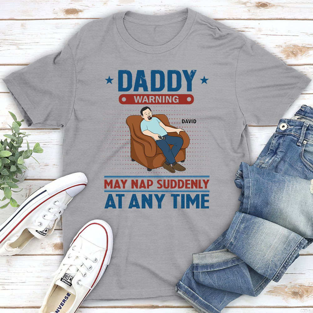 Nap At Anytime - Personalized Custom Shirt