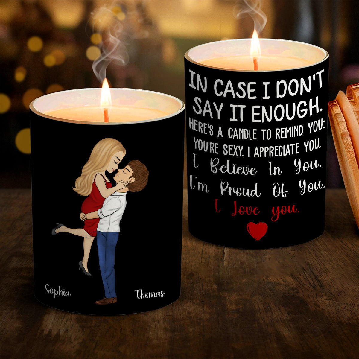 You Are Sexy, I Appreciate You - Personalized Custom Candle