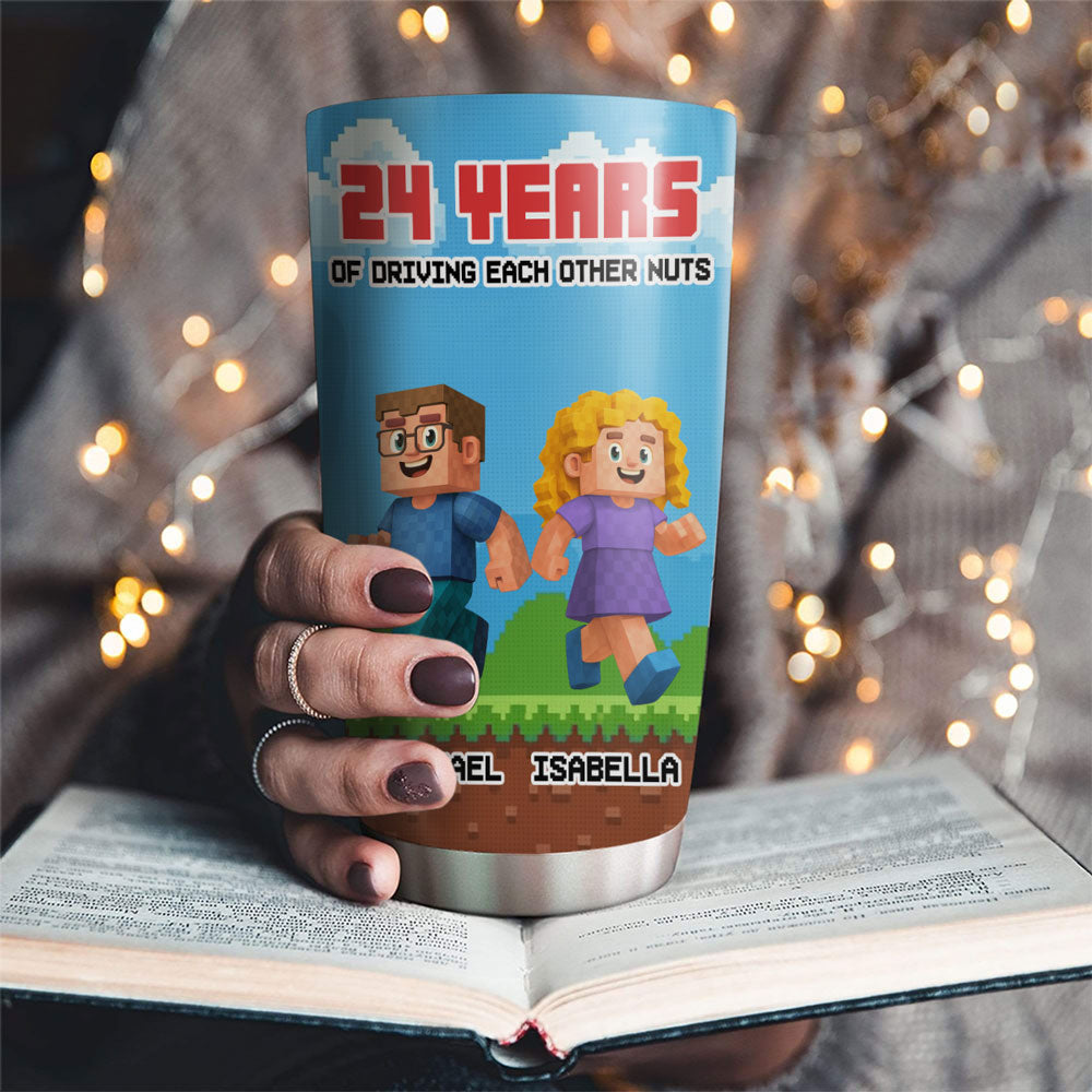 Drived Nuts For - Personalized Custom Tumbler