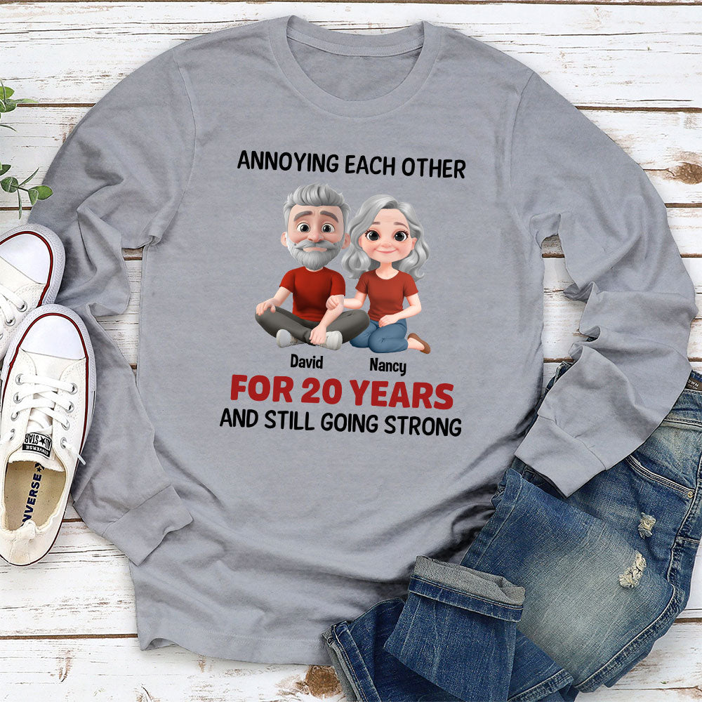 Annoying Each Other Couple - Personalized Custom Shirt