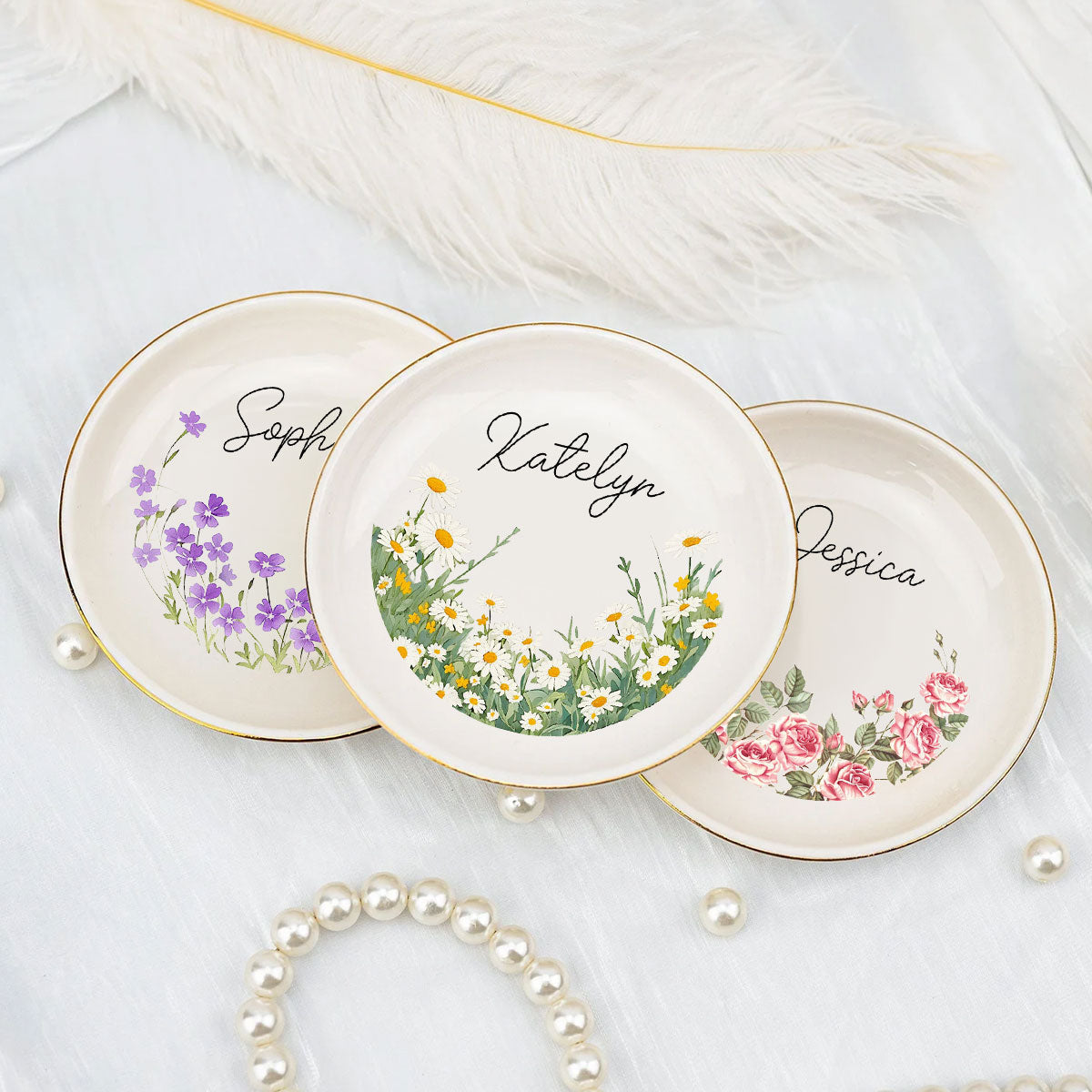 Soulmates For Life - Personalized Custom Jewelry Dish