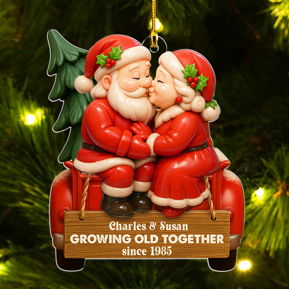 Old Together - Personalized Custom Acrylic Ornament