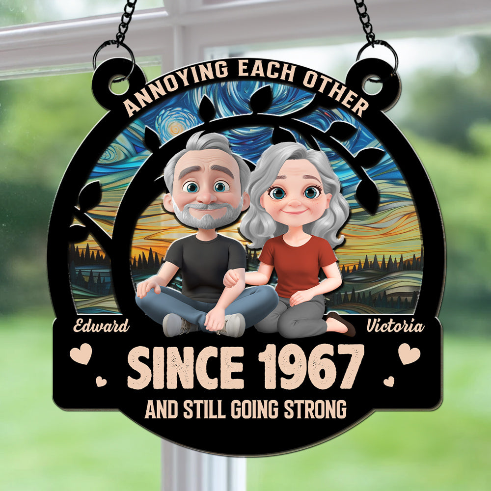 Long Lasting Love - Personalized Custom Suncatcher