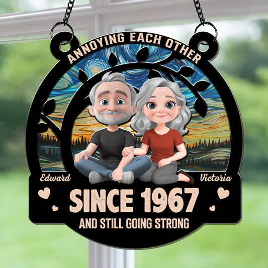 Long Lasting Love - Personalized Custom Suncatcher