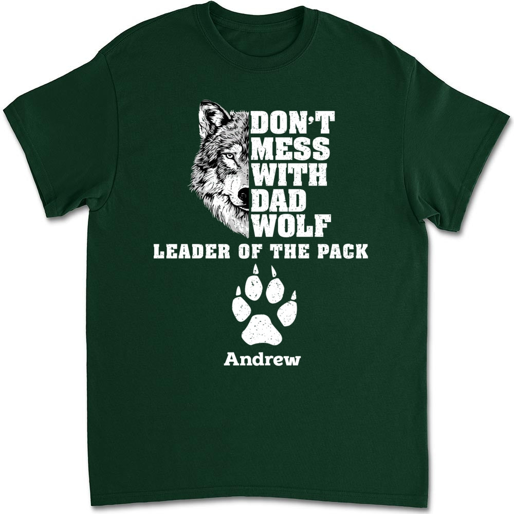Papa Wolf - Personalized Custom Shirt