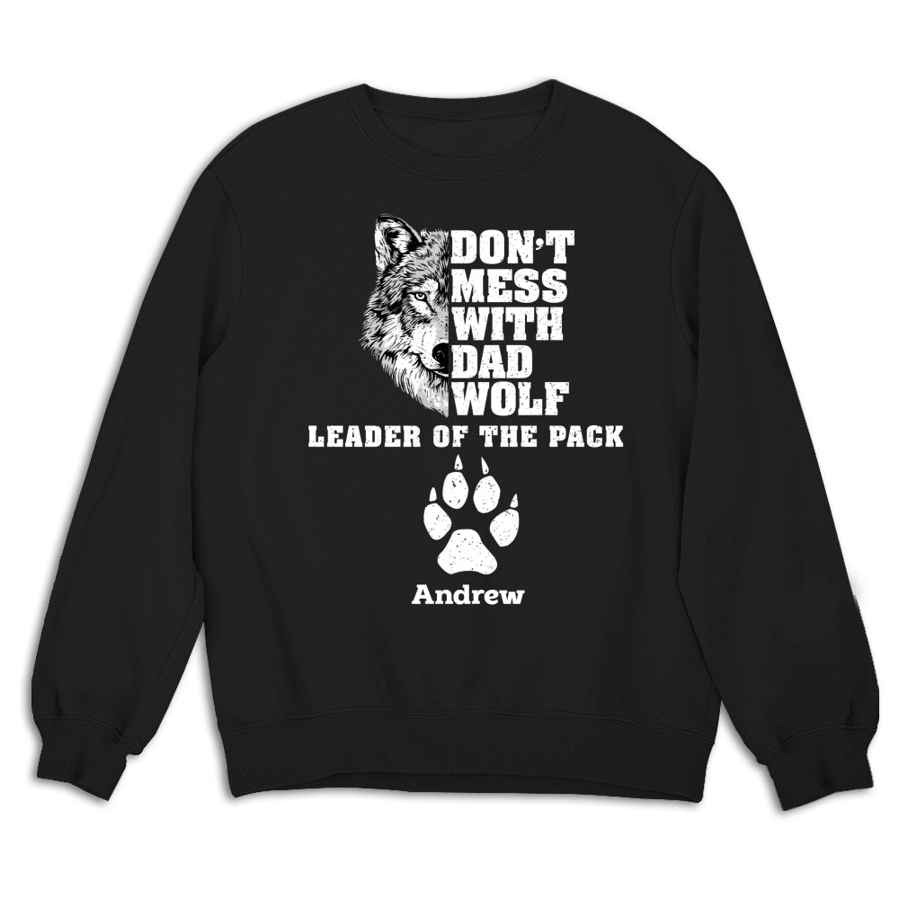 Papa Wolf - Personalized Custom Shirt