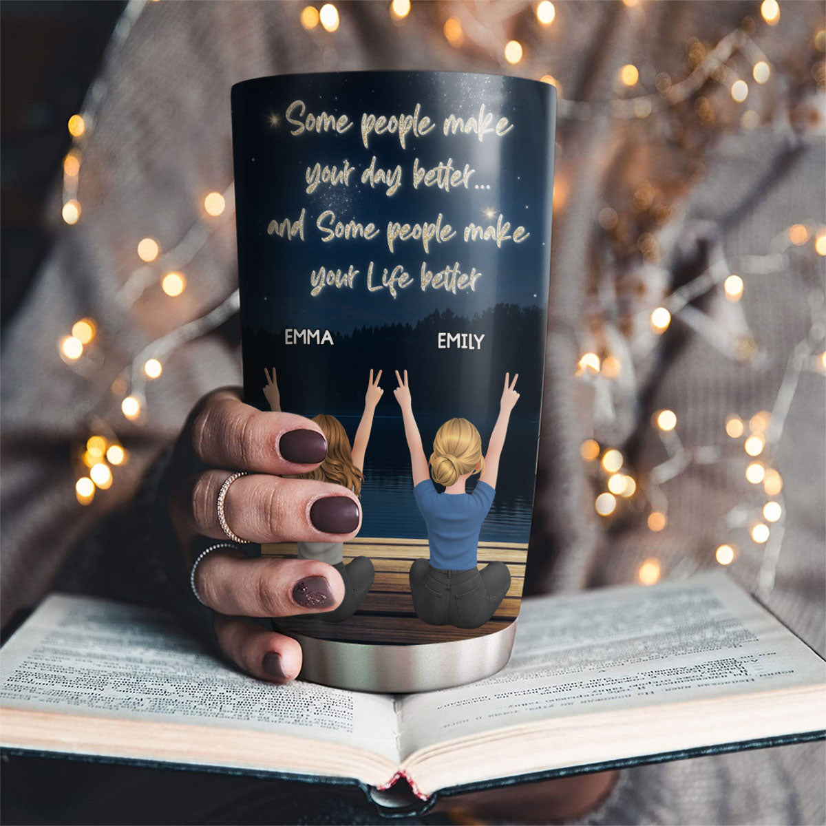 Better With You - Personalized Custom Tumbler