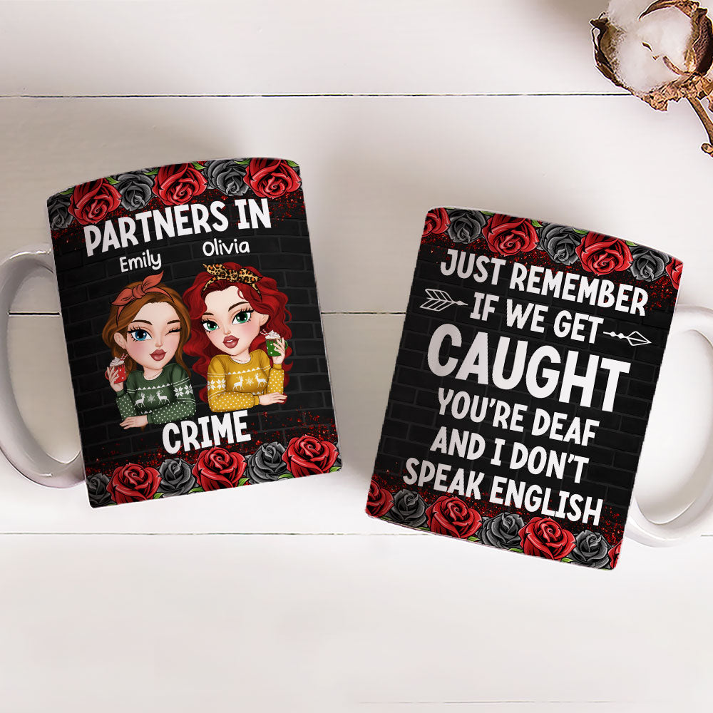 Partners In Crime  - Personalized Custom Coffee Mug