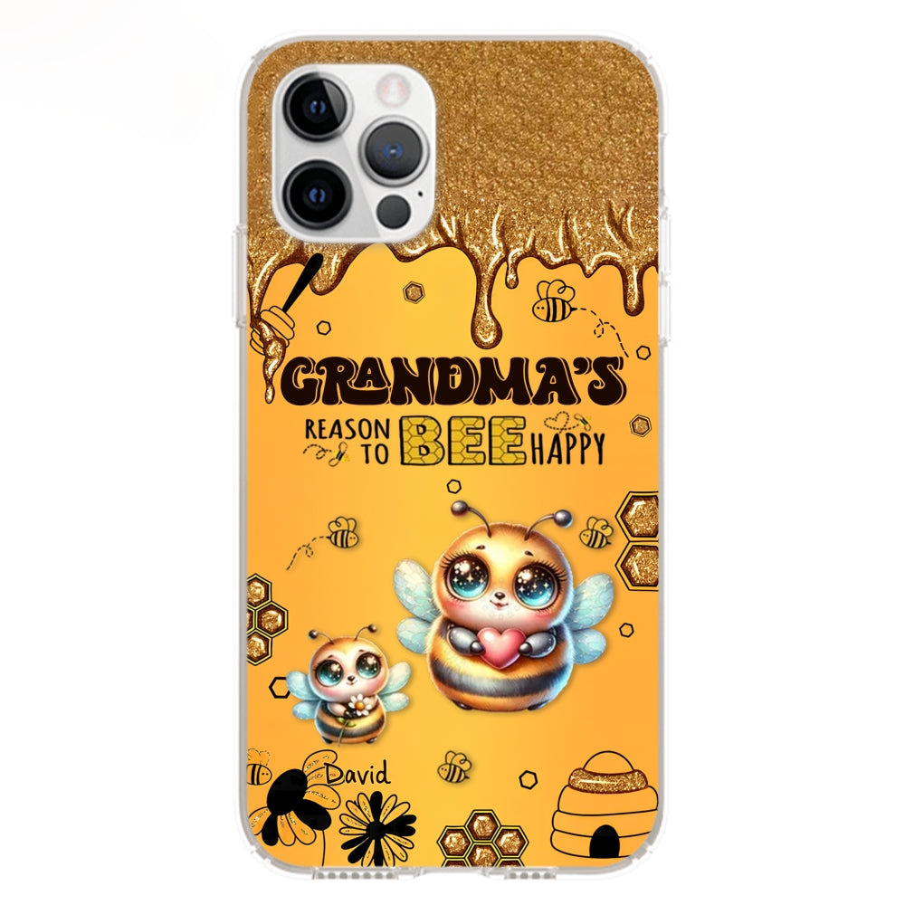 Bee Happy - Personalized Custom Phone Case