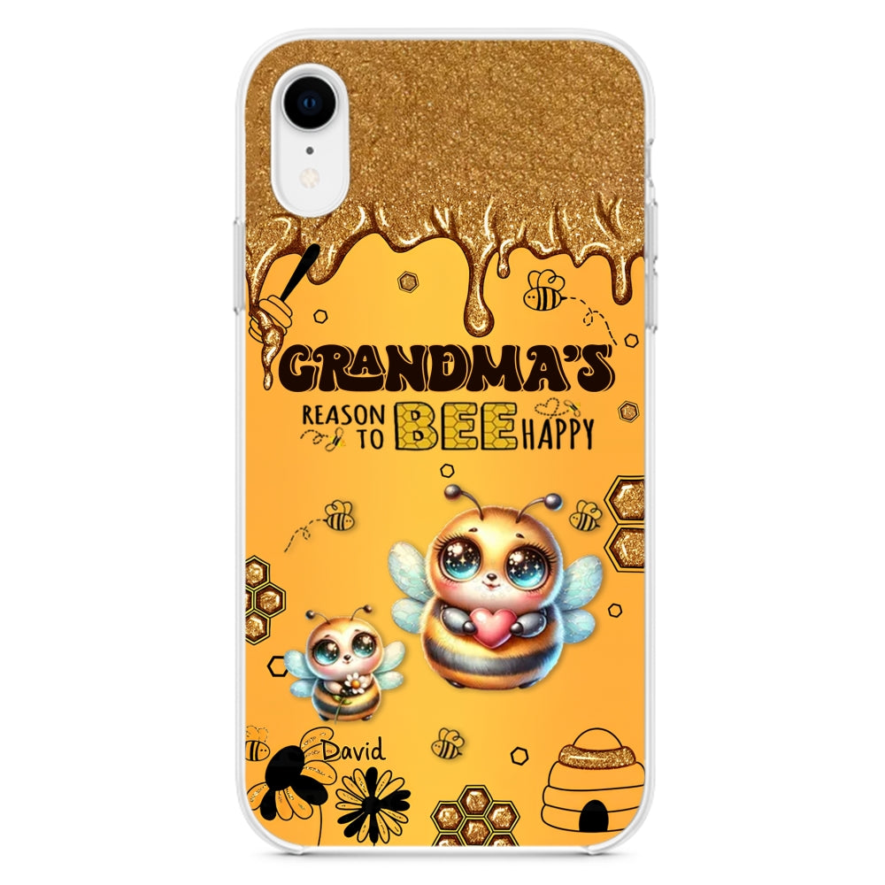 Bee Happy - Personalized Custom Phone Case