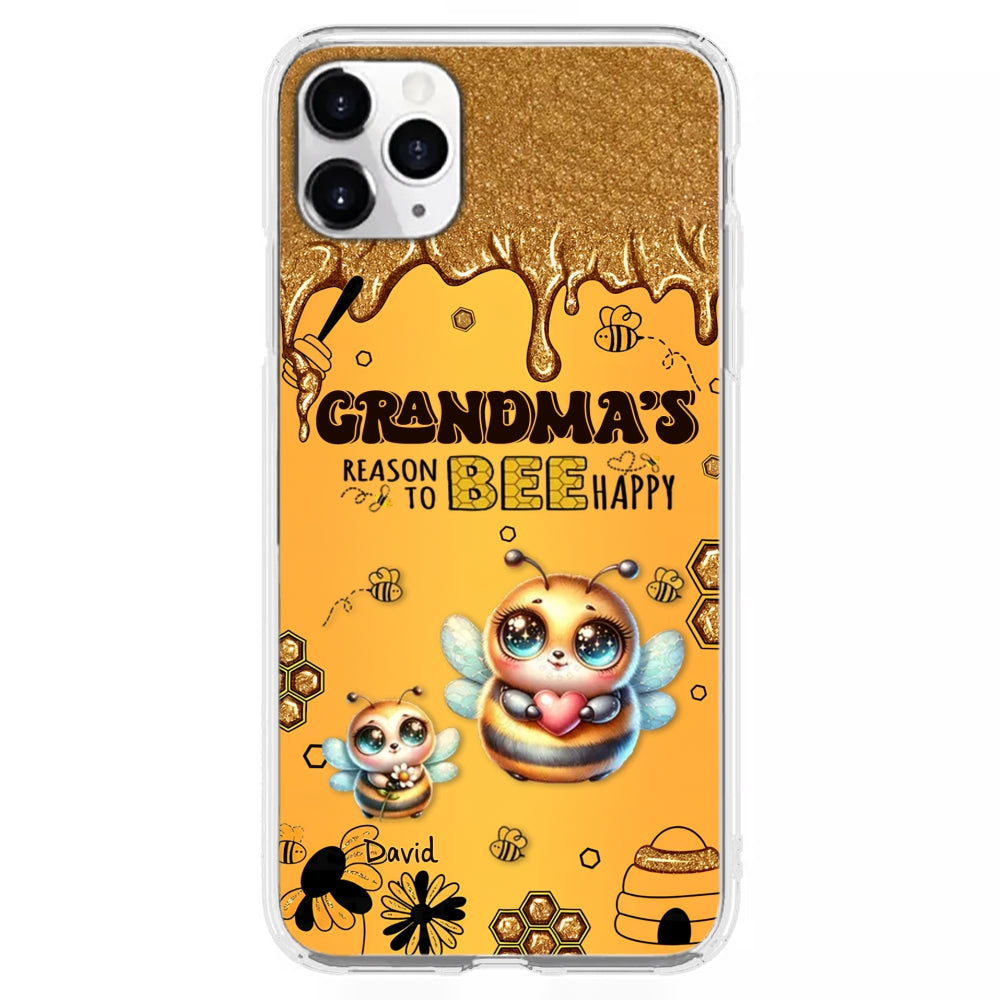 Bee Happy - Personalized Custom Phone Case