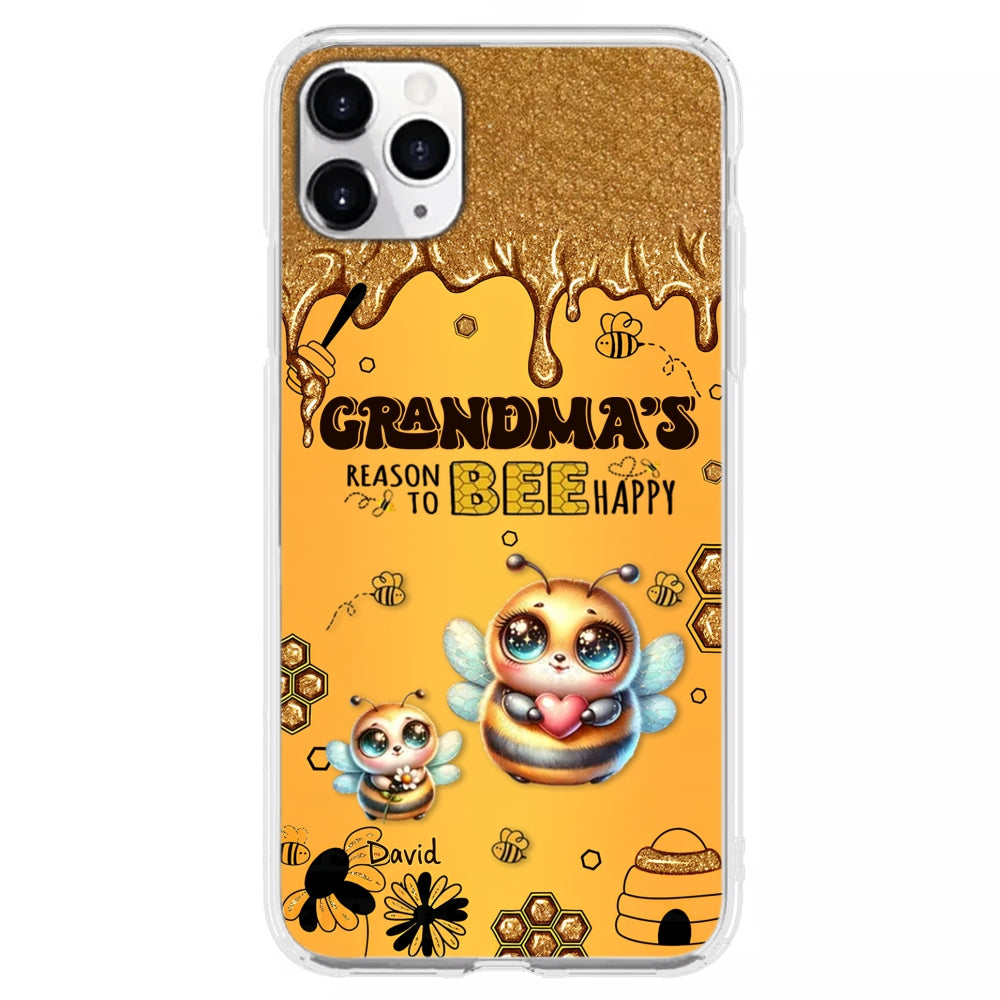 Bee Happy - Personalized Custom Phone Case