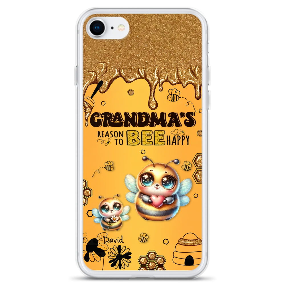 Bee Happy - Personalized Custom Phone Case