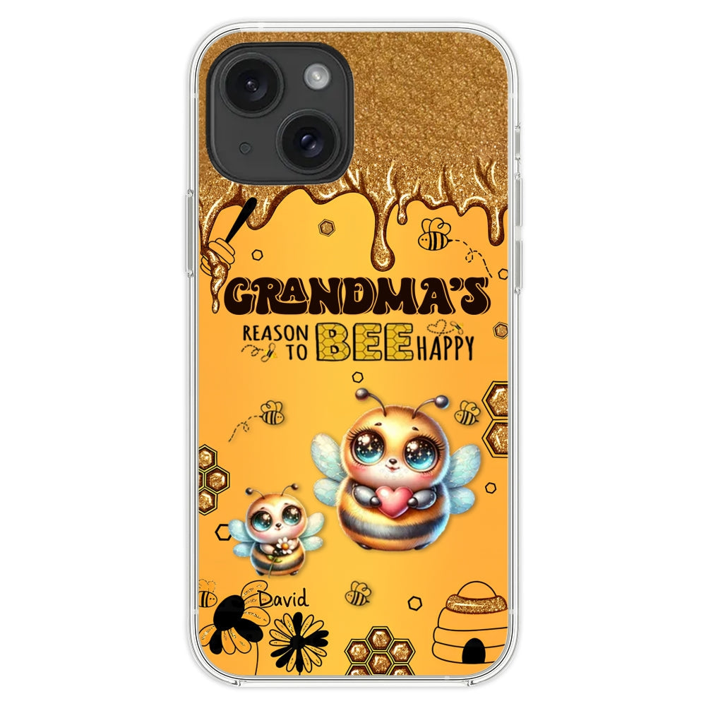 Bee Happy - Personalized Custom Phone Case