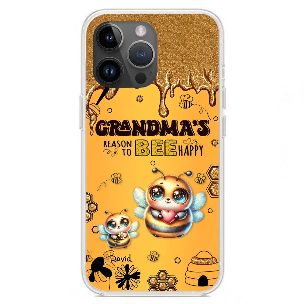 Bee Happy - Personalized Custom Phone Case