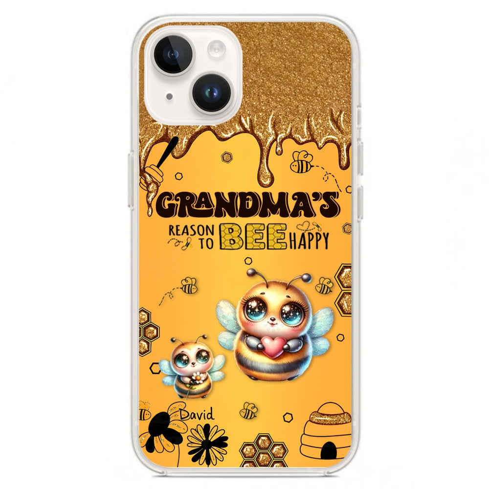 Bee Happy - Personalized Custom Phone Case