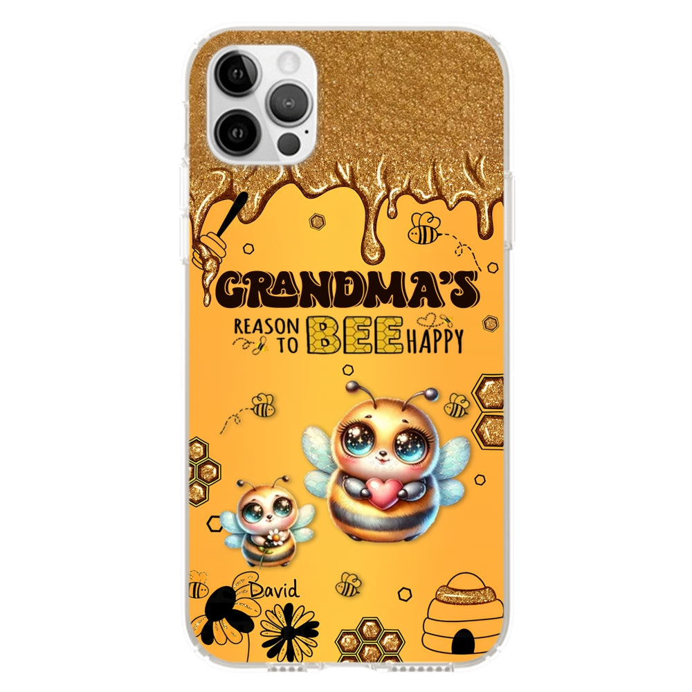 Bee Happy - Personalized Custom Phone Case