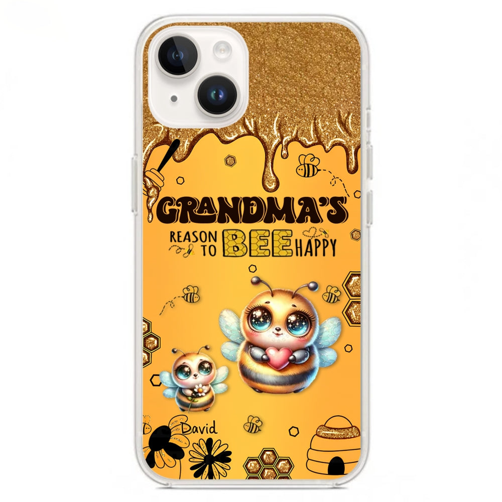 Bee Happy - Personalized Custom Phone Case