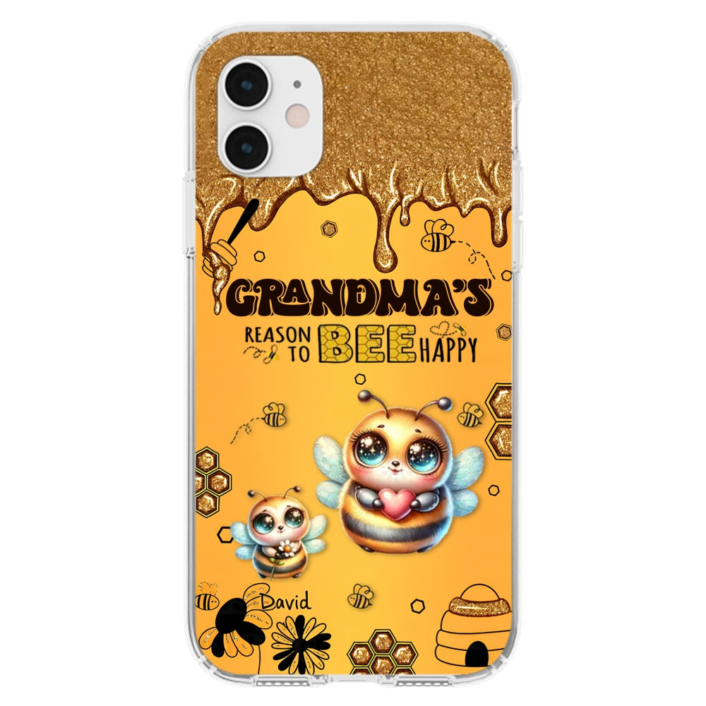 Bee Happy - Personalized Custom Phone Case
