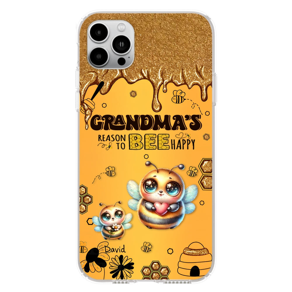 Bee Happy - Personalized Custom Phone Case