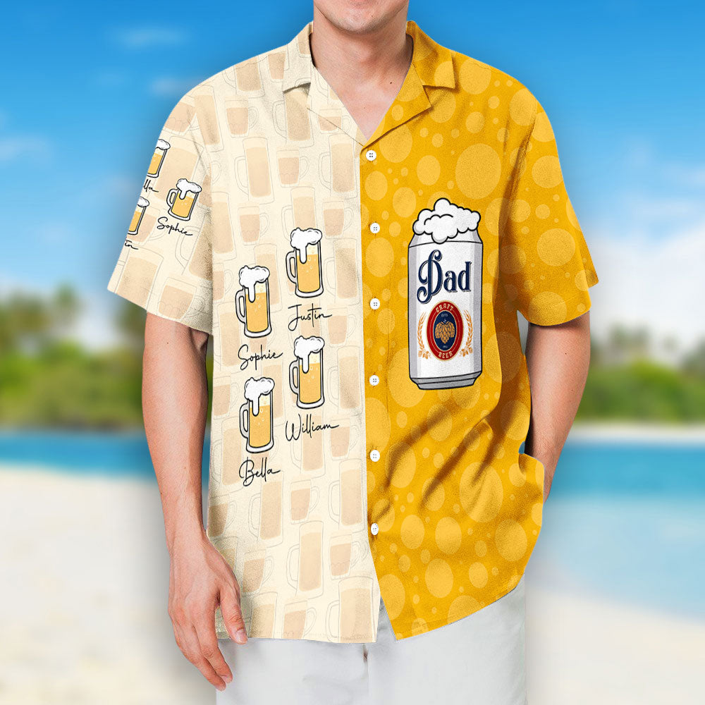 The Chill Daddy - Personalized Custom Hawaiian Shirt