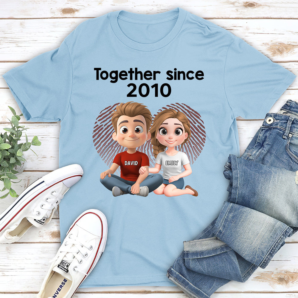 Together Since - Personalized Custom Shirt