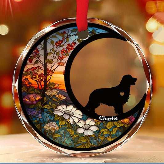Do Not Cry Because It Is Over - Personalized Custom Glass Ornament