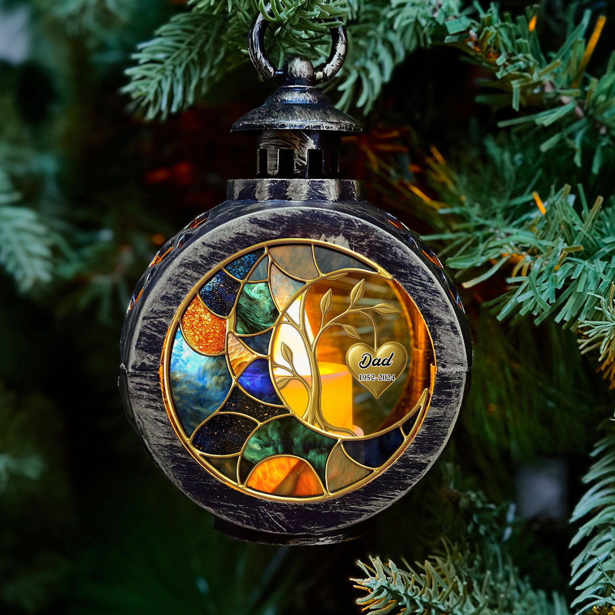 Always Miss You - Personalized Custom Christmas Lantern